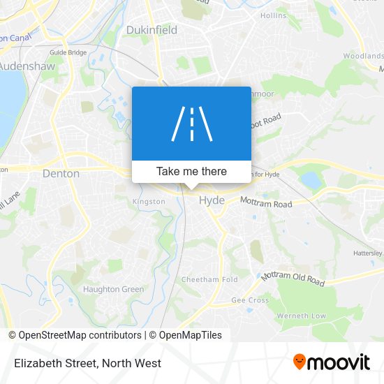 Elizabeth Street map