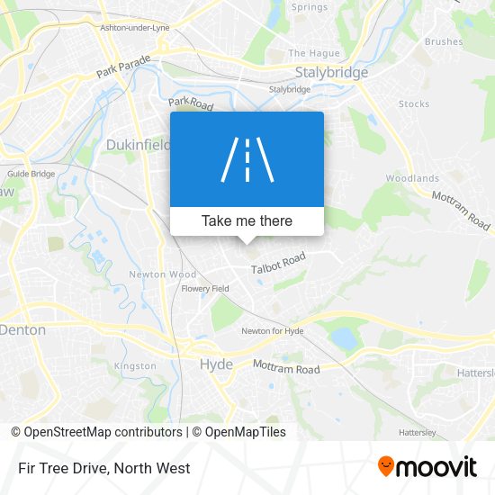Fir Tree Drive map