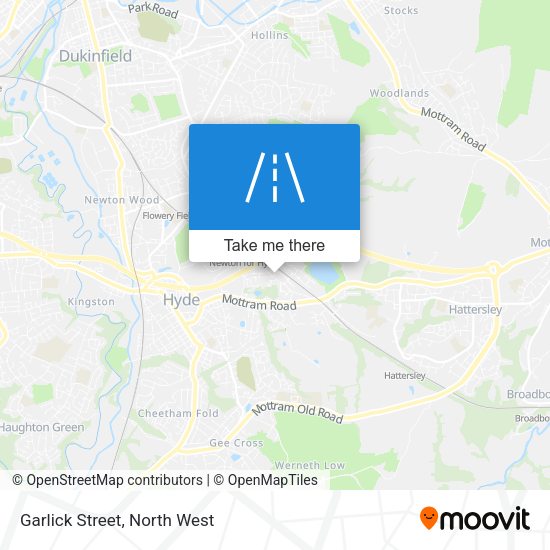Garlick Street map