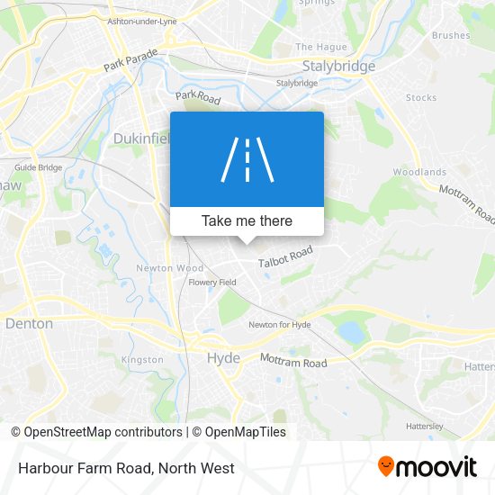 Harbour Farm Road map