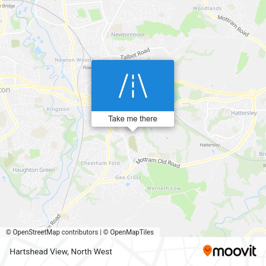 Hartshead View map
