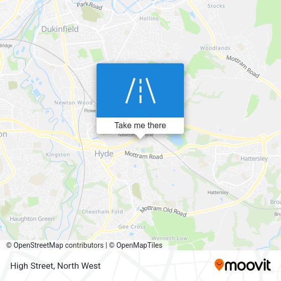 High Street map
