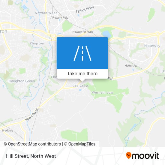 Hill Street map