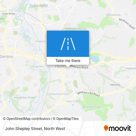 John Shepley Street map