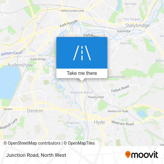 Junction Road map