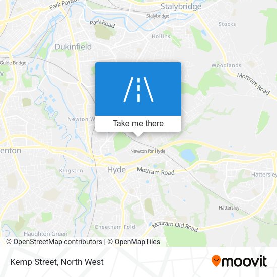 Kemp Street map