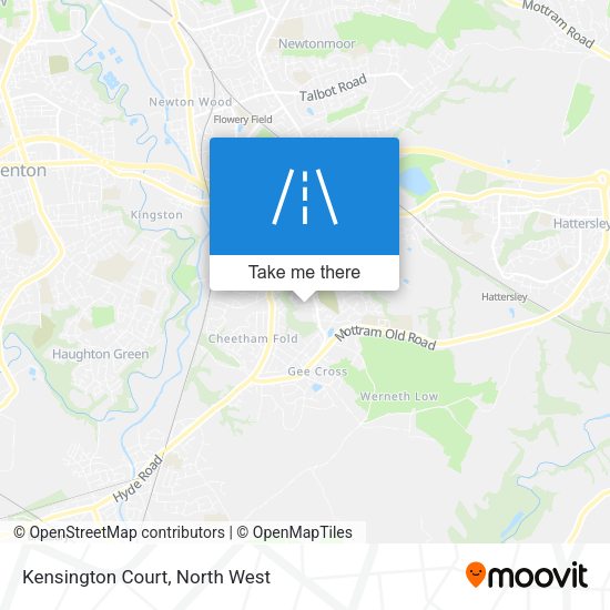Kensington Court map