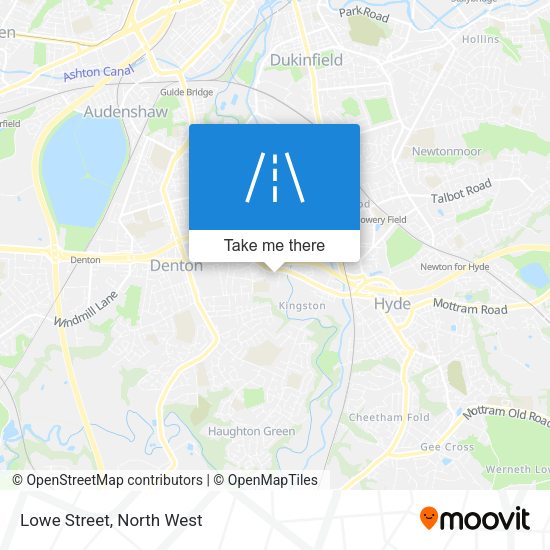 Lowe Street map