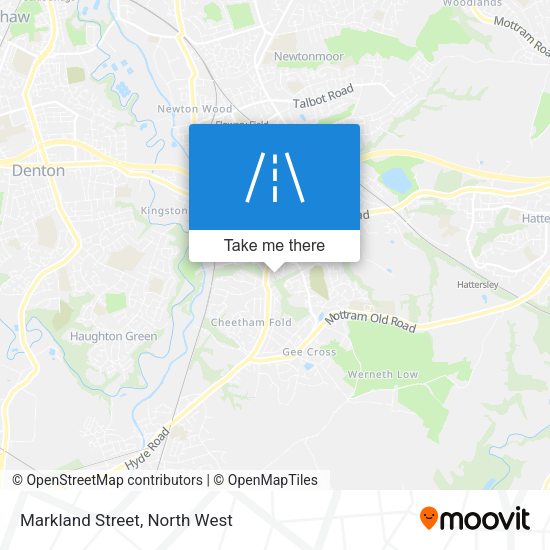 Markland Street map
