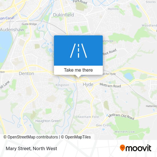 Mary Street map