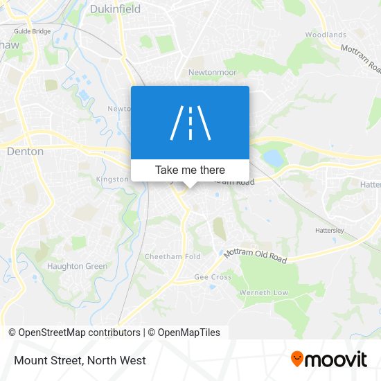 Mount Street map
