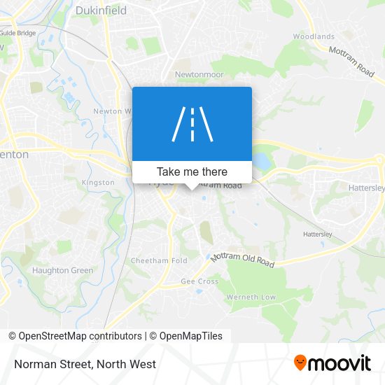 Norman Street map