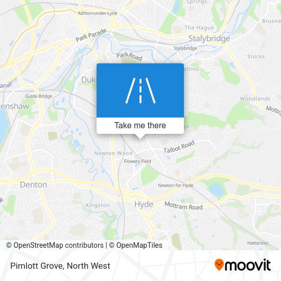 Pimlott Grove map
