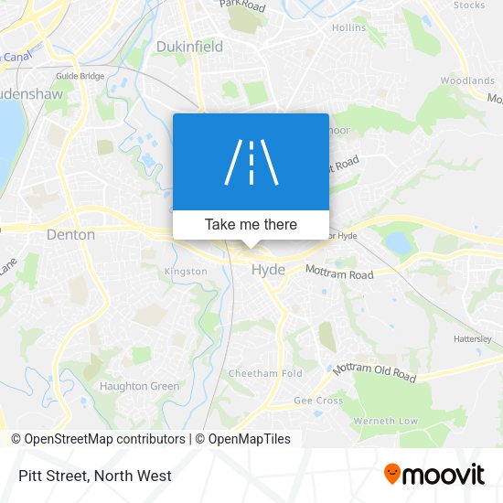 Pitt Street map