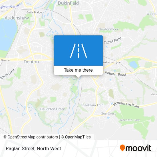 Raglan Street map
