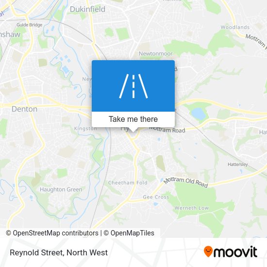 Reynold Street map