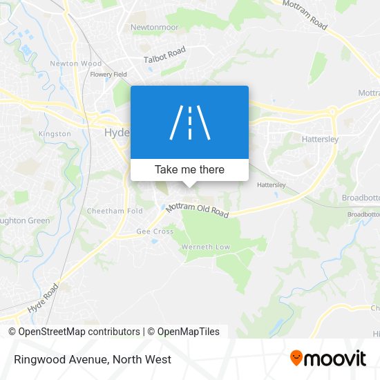 Ringwood Avenue map