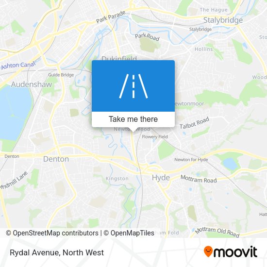 Rydal Avenue map