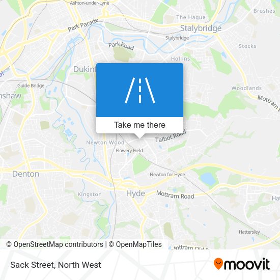 Sack Street map
