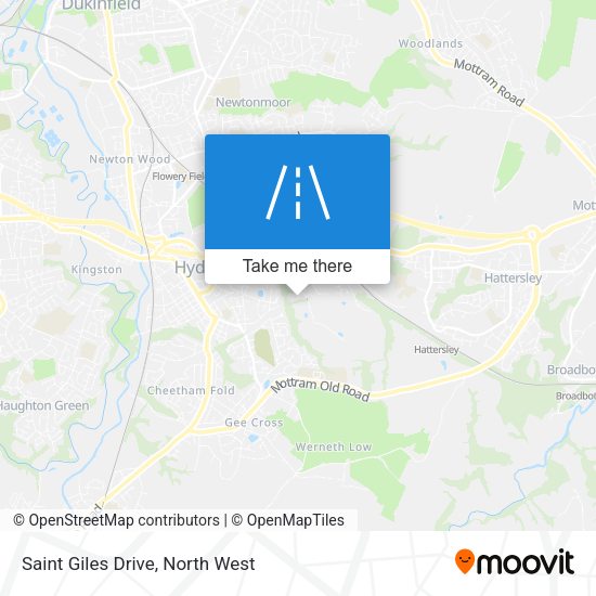 Saint Giles Drive map