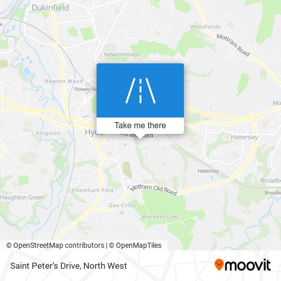 Saint Peter's Drive map