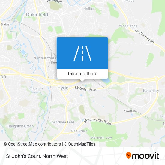 St John's Court map