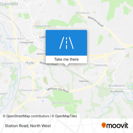 Station Road map