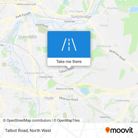 Talbot Road map