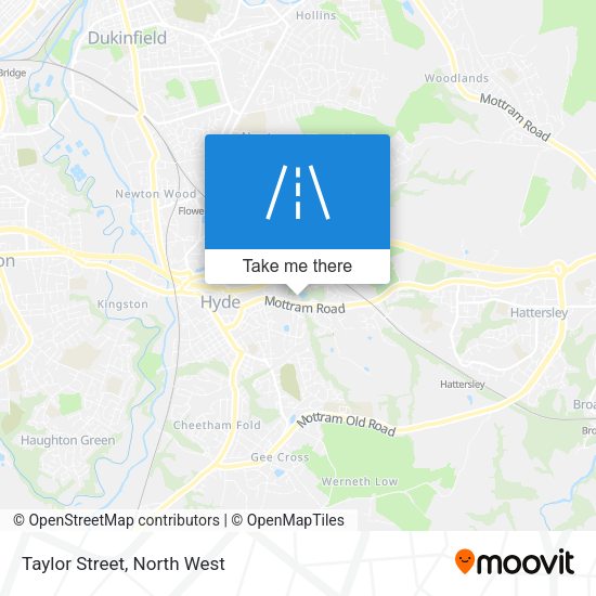 Taylor Street map