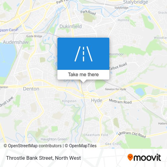 Throstle Bank Street map