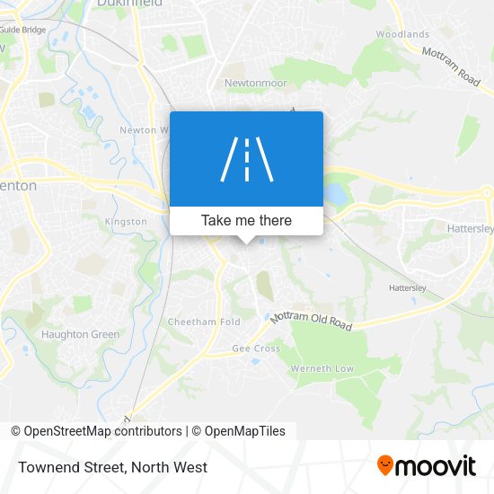 Townend Street map