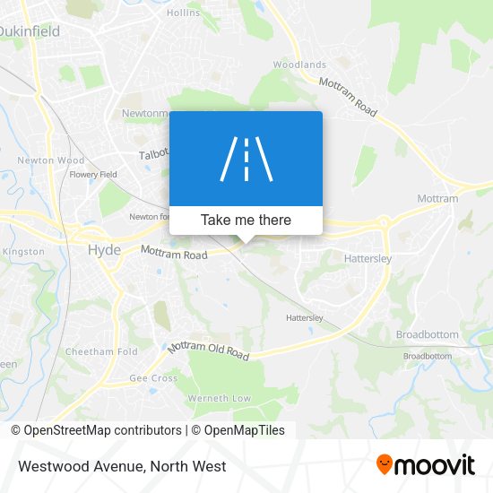 Westwood Avenue map