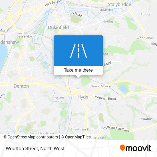 Wootton Street map