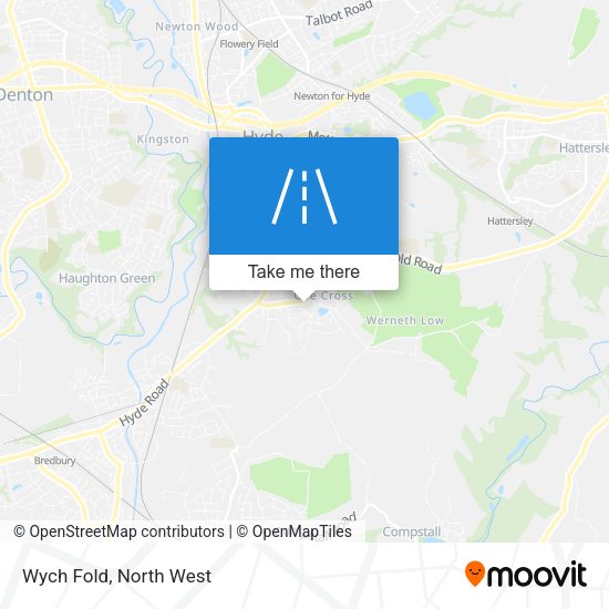 Wych Fold map