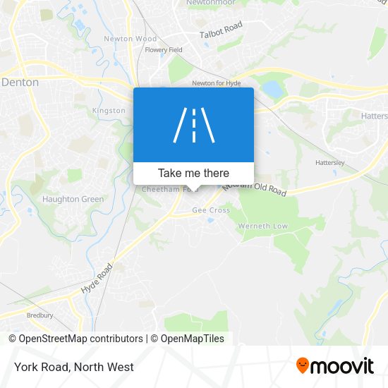 York Road map