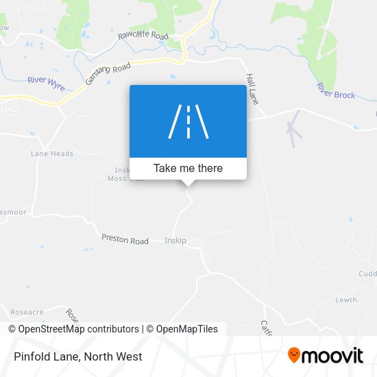 Pinfold Lane map