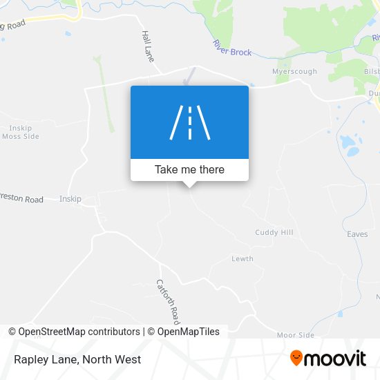 Rapley Lane map