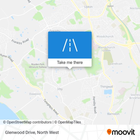 Glenwood Drive map