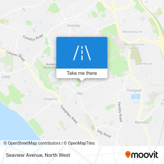 Seaview Avenue map