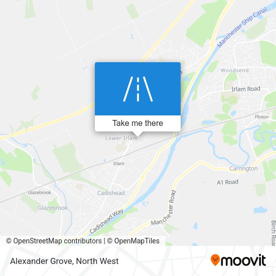 Alexander Grove map