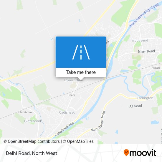 Delhi Road map