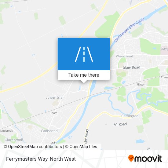 Ferrymasters Way map