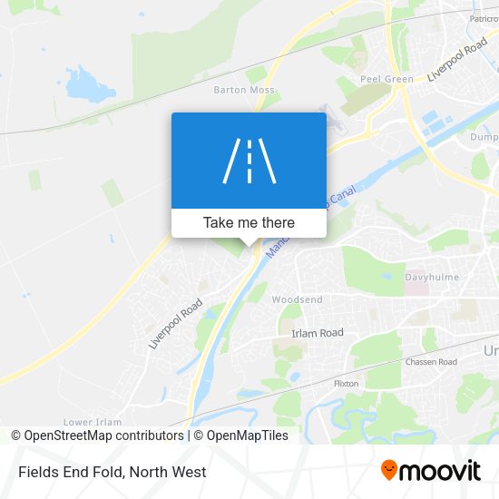 Fields End Fold map
