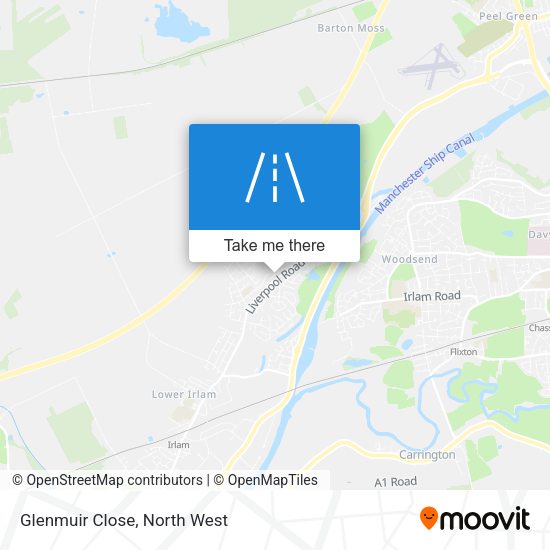 Glenmuir Close map