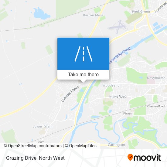 Grazing Drive map