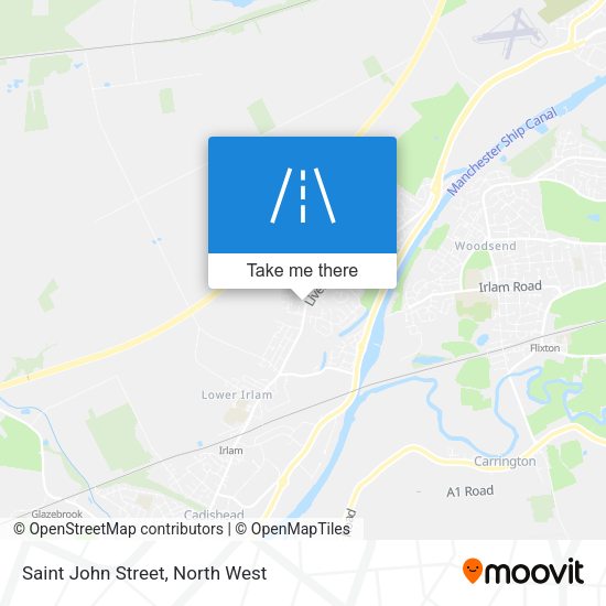 Saint John Street map