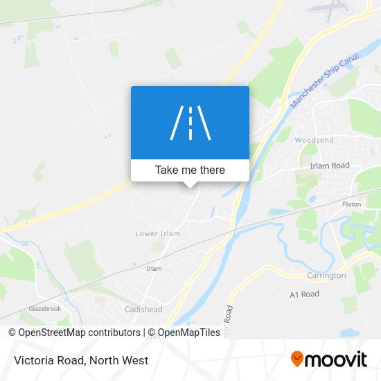 Victoria Road map