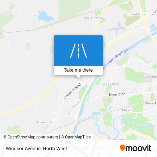 Windsor Avenue map