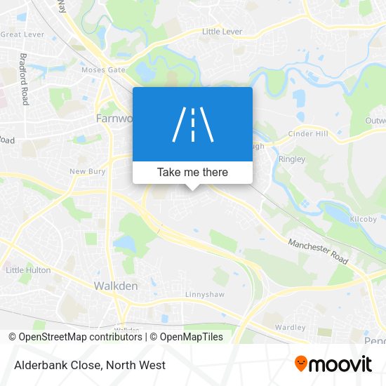 Alderbank Close map