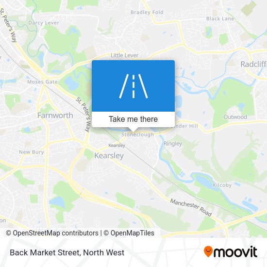 Back Market Street map